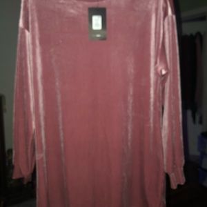 Velvet tunic